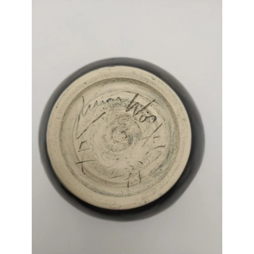 Vintage 2003 Andy Wender Studio Pottery Bowl - Signed Minnesota Art Ceramics